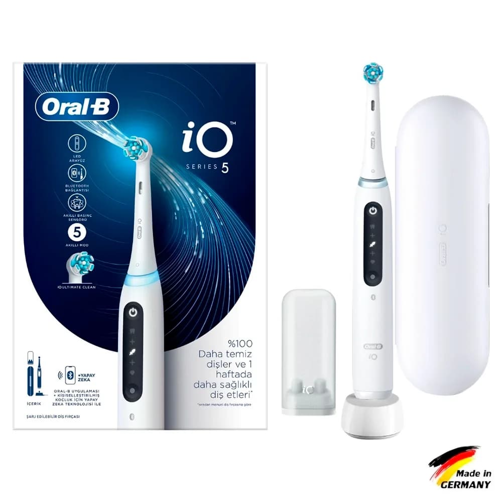 مسواک برقی اورال بی مدل (white) IO series5