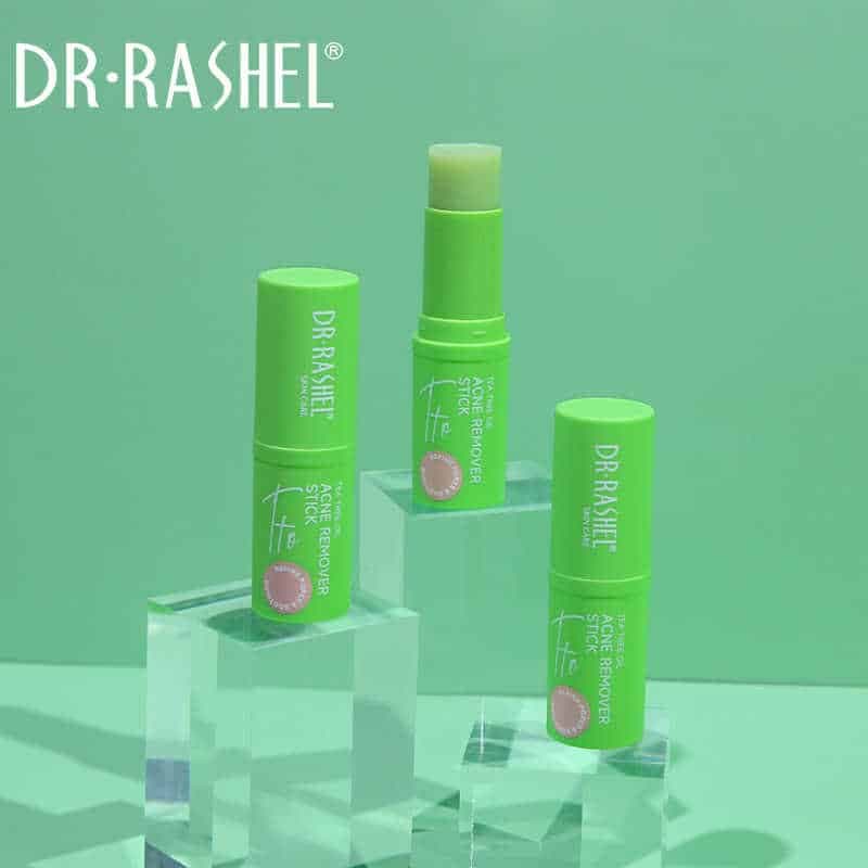 استیک سرم صورت ضدجوش روغن درخت چای دکتر راشل اورجینال 7گرم DR RASHEL acne remover Facial Serum Stick