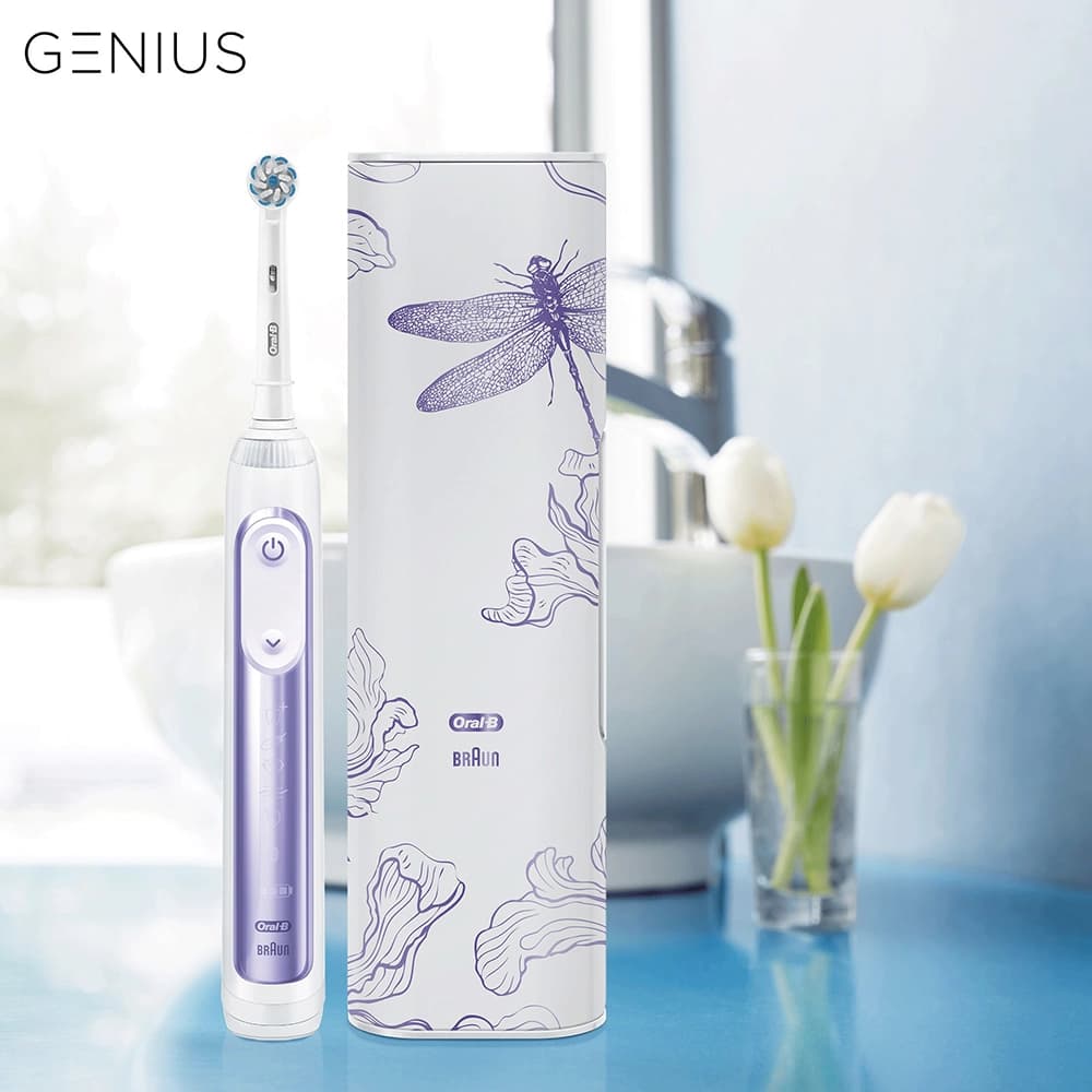مسواک برقی اورال-بی جنیوس مدل GENIUS special edition (ORCHID PURPLE) — تصویر ۱۲
