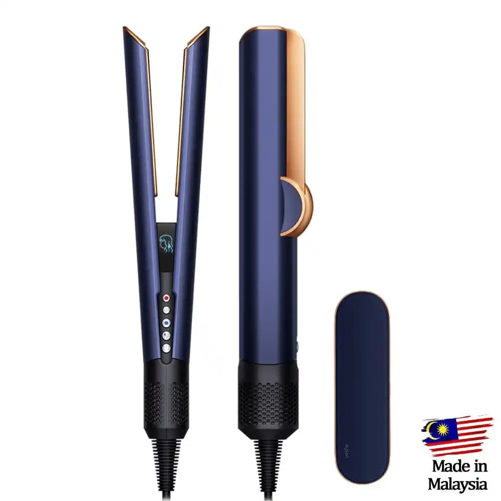 سشوار و صاف‌کننده مو دایسون مدل Hair Straightener HT01 | Midnight Blue/Copper