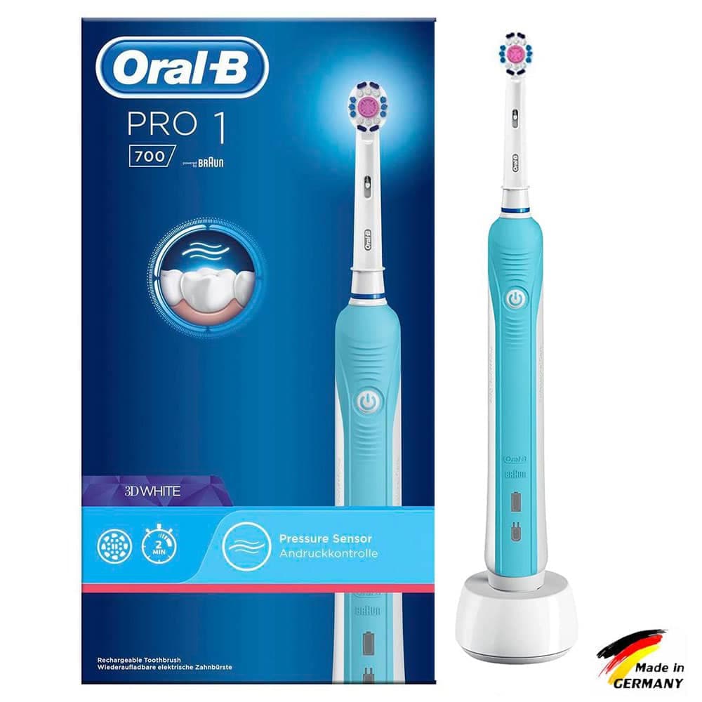 مسواک برقی اورال بی مدل پرو ۱ 700 (3Dwhite)