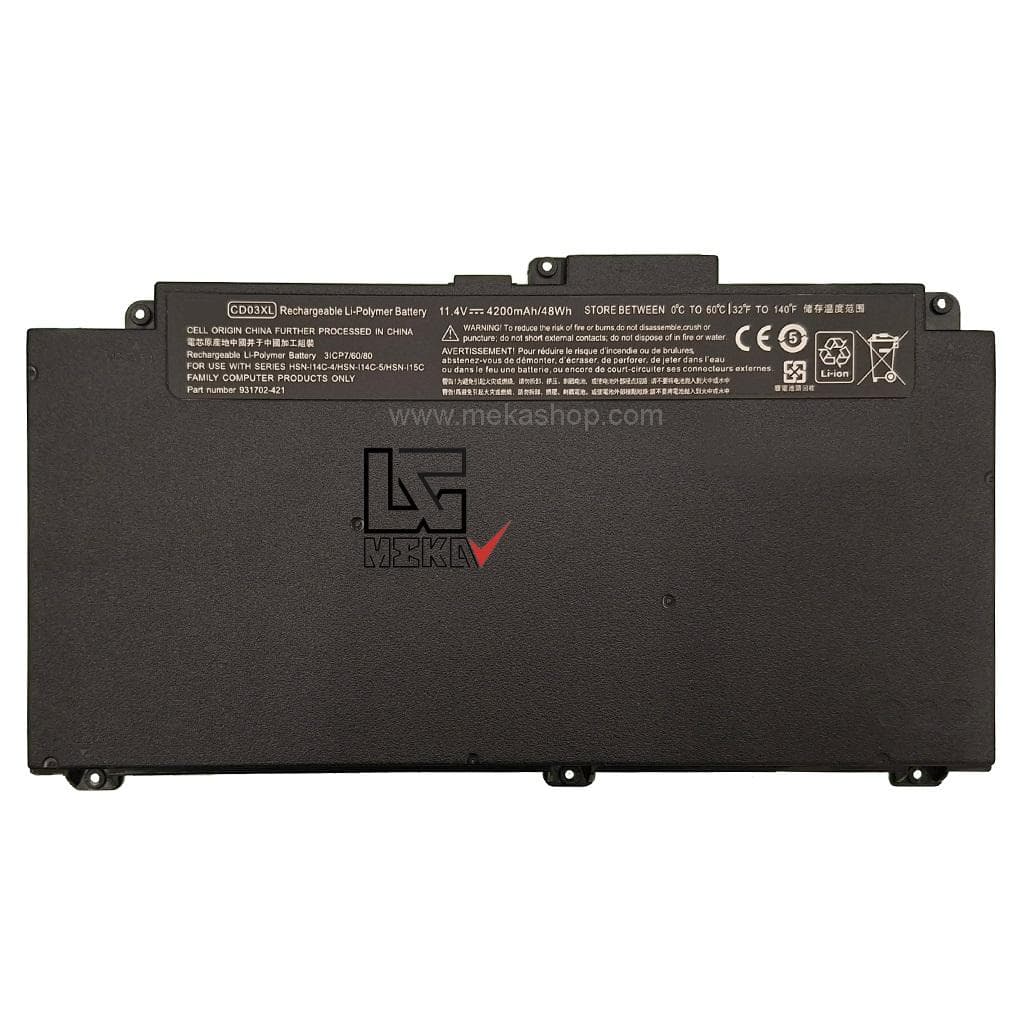 باتری لپ تاپ HP ProBook 640 G4 / 640 G5 مدل CD03XL