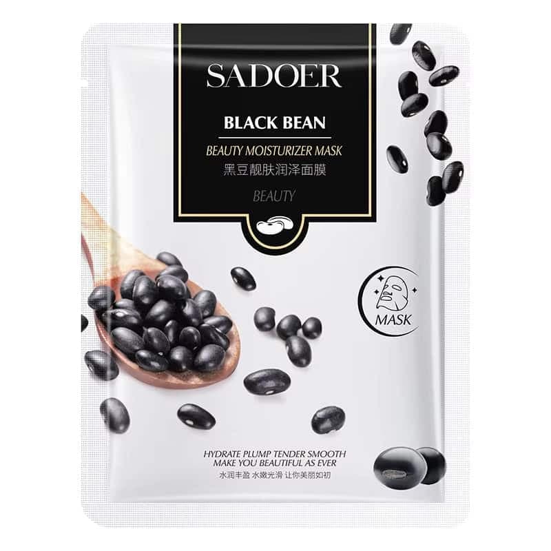 ماسک ورقهای لوبیا سیاه سادور 25گرم SADOER Black Bean Facial Mask