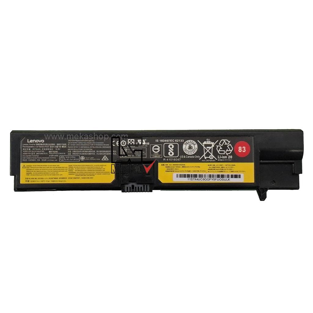 باتری اورجینال لپ تاپ لنوو Pn: 01AV418) Lenovo ThinkPad E570 6Cells)