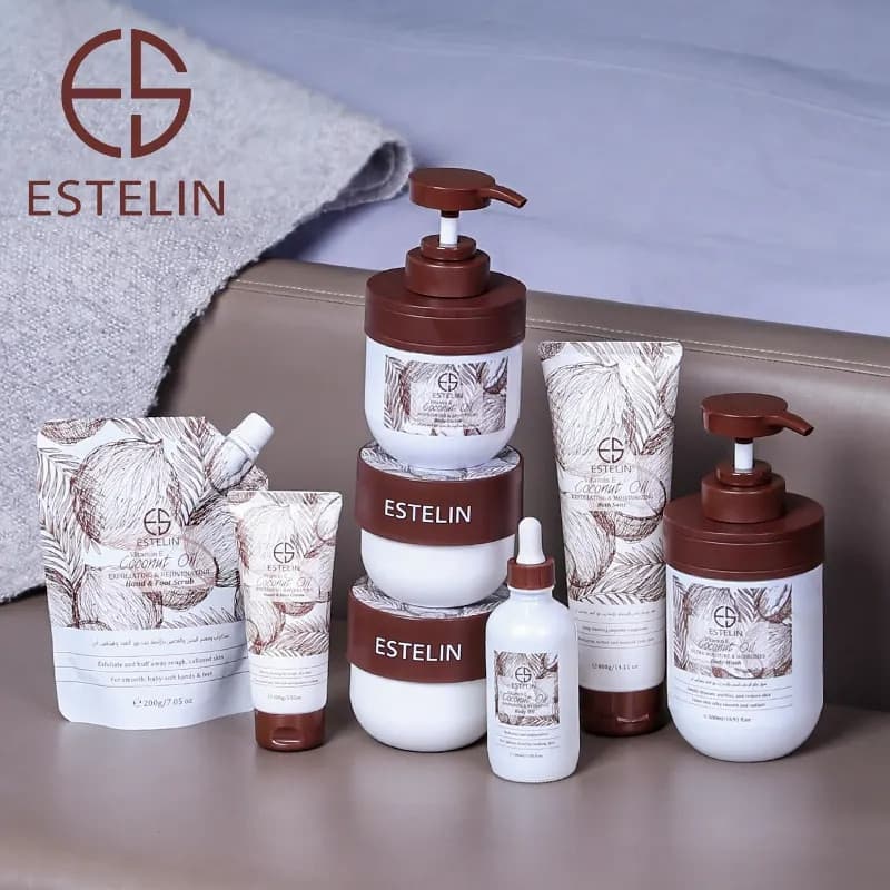 کرم دست و پا نارگیل و ویتامین E استلین ESTELIN Coconut Oil Hand & Foot Cream — تصویر ۷