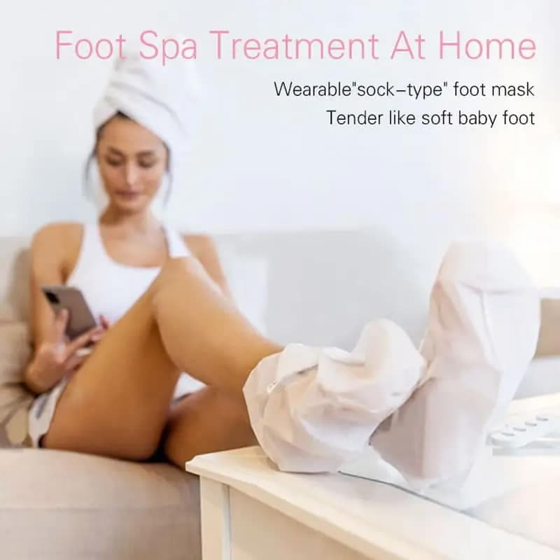 ماسک پا لایه بردار رز استلین اورجینال 40گرم ESTELIN Rose Exfoliating Foot Peel Mask — تصویر ۸