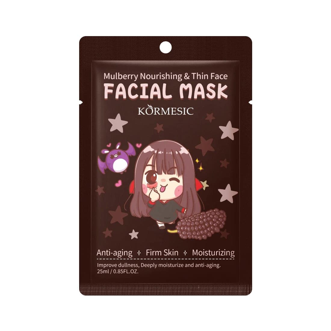 ماسک ورقه ای شاه توت کورمسیک KORMESIC Mulberry Facial Mask