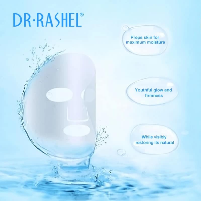 ماسک ورقه ای هیالورنیک اسید دکتر راشل 25گرم Dr.Rashel Hyaluronic Acid Instant Hydration & Essence Mask — تصویر ۱۰
