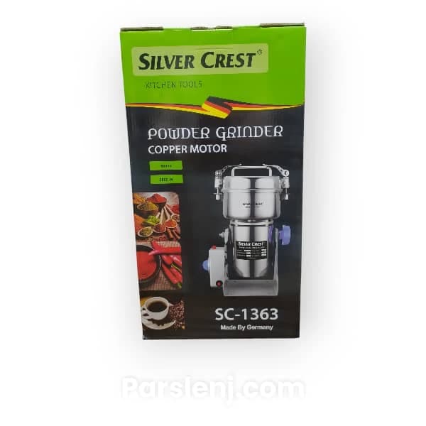 آسیاب صنعتی 500 گرمی 6 پره سیلور کرست 2800 وات مدل SC-1363 — تصویر ۵