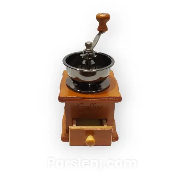 آسیاب دستی قهوه مخزن دار مدل WOOD