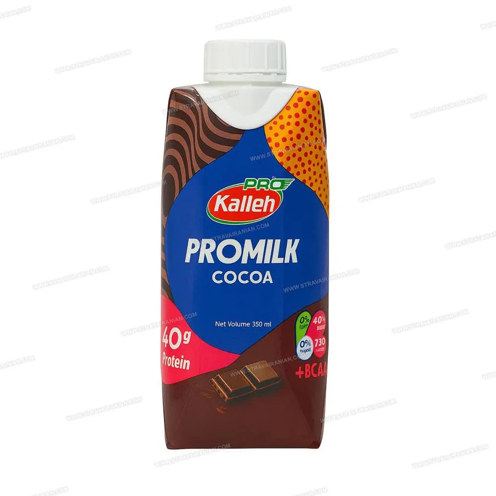پرو شیر شکلاتی ۴۰ گرم پروتئین کاله حجم ۳۳۰ میلی لیتر PRO KALLEH با بهترین قیمت + خرید آنلاین