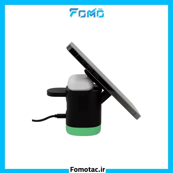 شارژر وایرلس رو میزی مازارس(Mazares) مدل R-22 — تصویر ۵