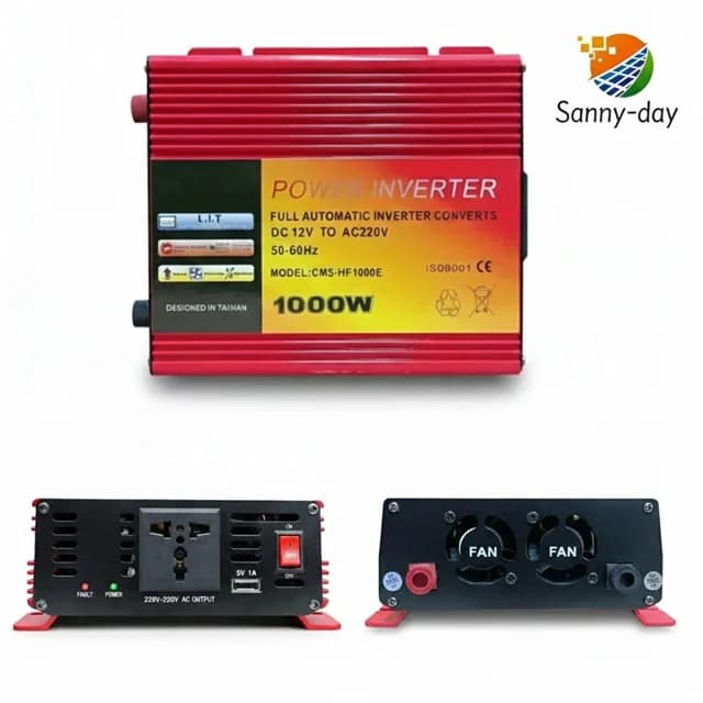 اینورتر ۱۰۰۰ وات سنی دی (Sanny Day) مدل RED-HF-1000E — تصویر ۸
