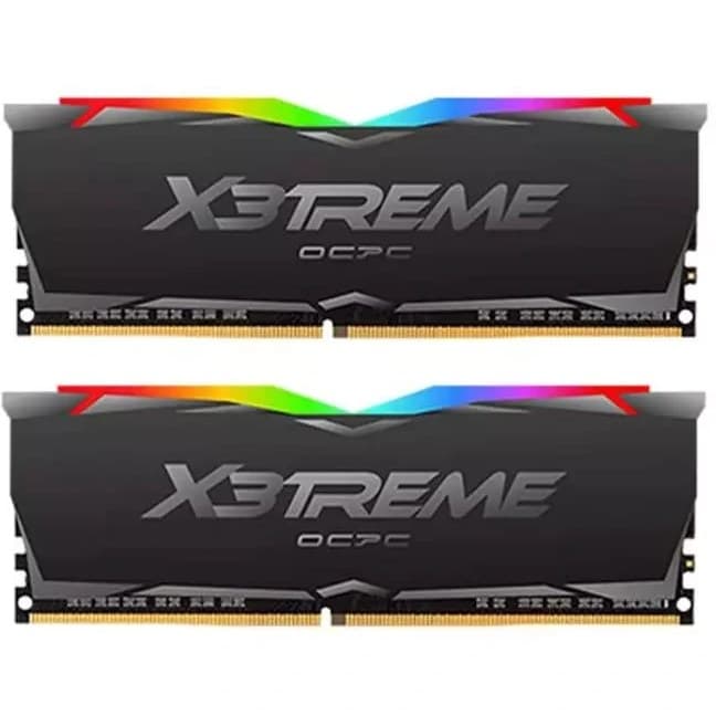 رم 64 گیگ دو کاناله RGB باس 3200 مدل RAM 64G OCPC RGB 3200MHz DUAL (2*32G) — تصویر ۲