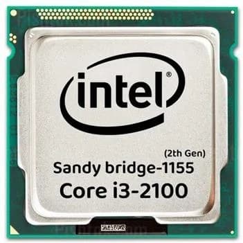 پردازنده کامپیوتر اینتل مدل Core i3-2100 Sandy Bridge استوک