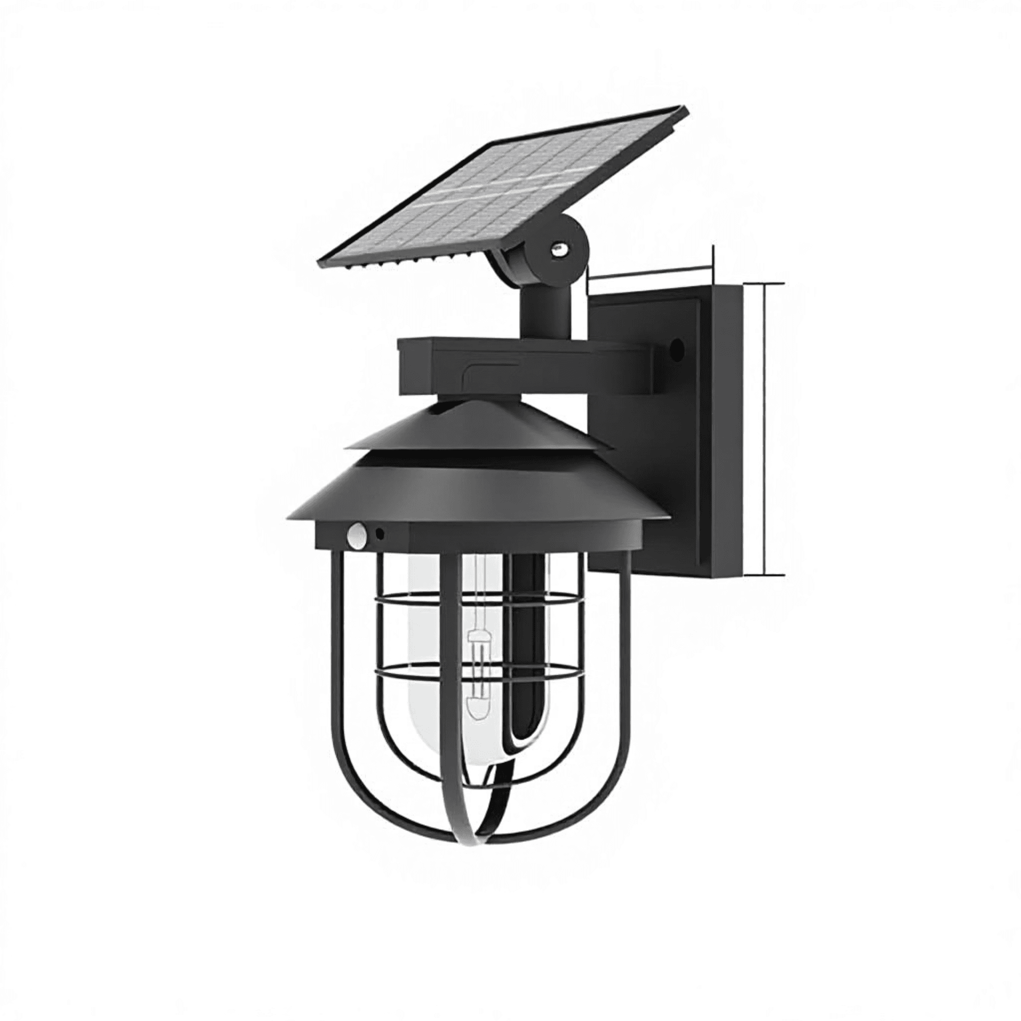 دیوارکوب خورشیدی مدل HEL-865