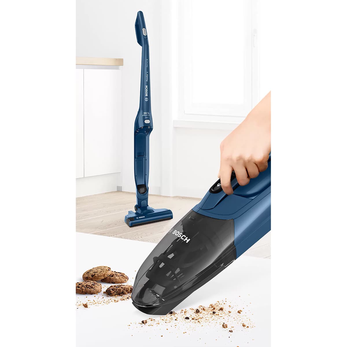جارو شارژی 20 ولت بوش Bosch BCHF2MX20 — تصویر ۱۲