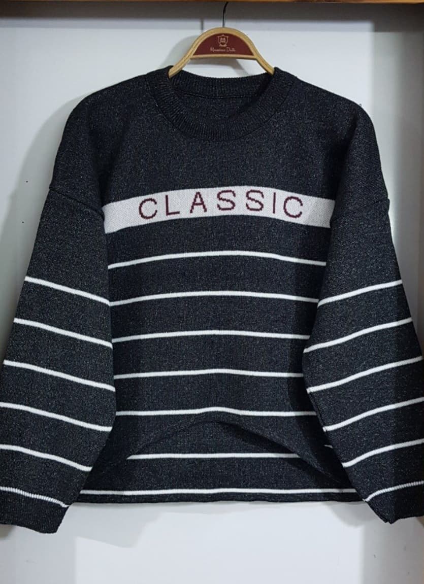 ست بافت زنانه تونیک و شلوار-ست کلاسیک کد te94270 — تصویر ۱۱