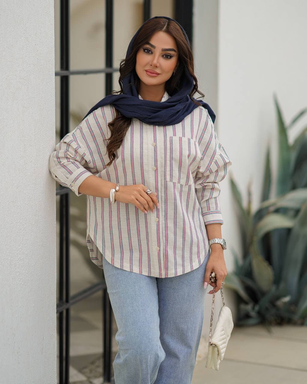 شومیز مانتویی ماهور کد te91738