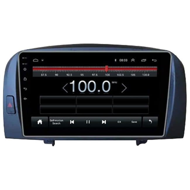 پخش فابریک خودرو و مانیتور ماشین سوناتا Hyundai Sonata 2006-2008 مدل QG855 — تصویر ۳