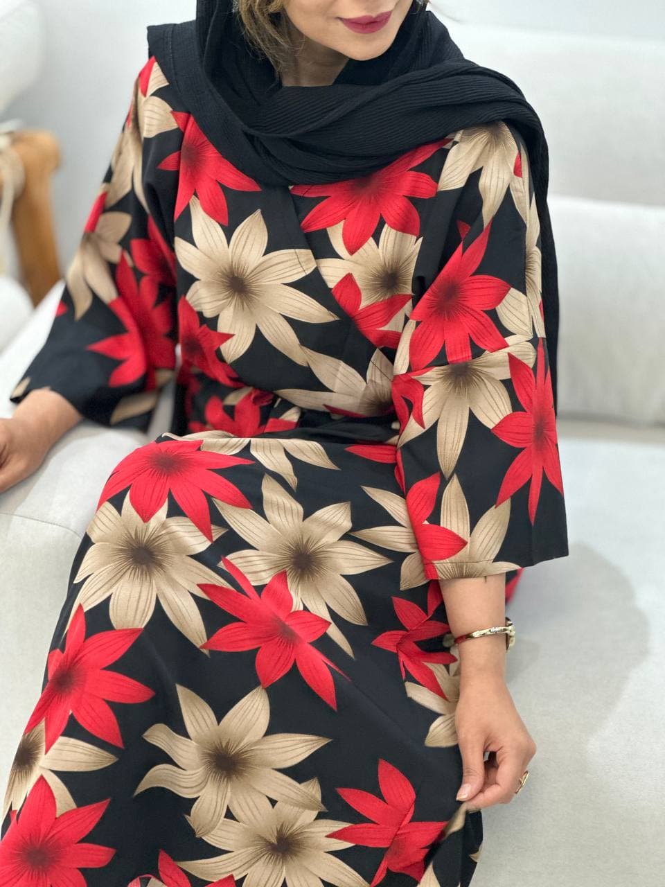 پیراهن ساحلی آفتاب کد te89095