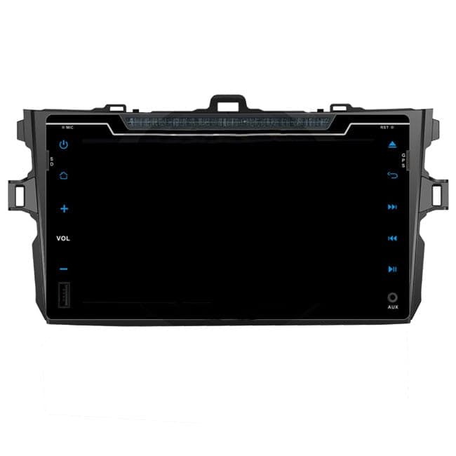 مانیتور و پخش فابریک خودرو تویوتا کرولا 2008-2006-8 corolla مدل C2 — تصویر ۶