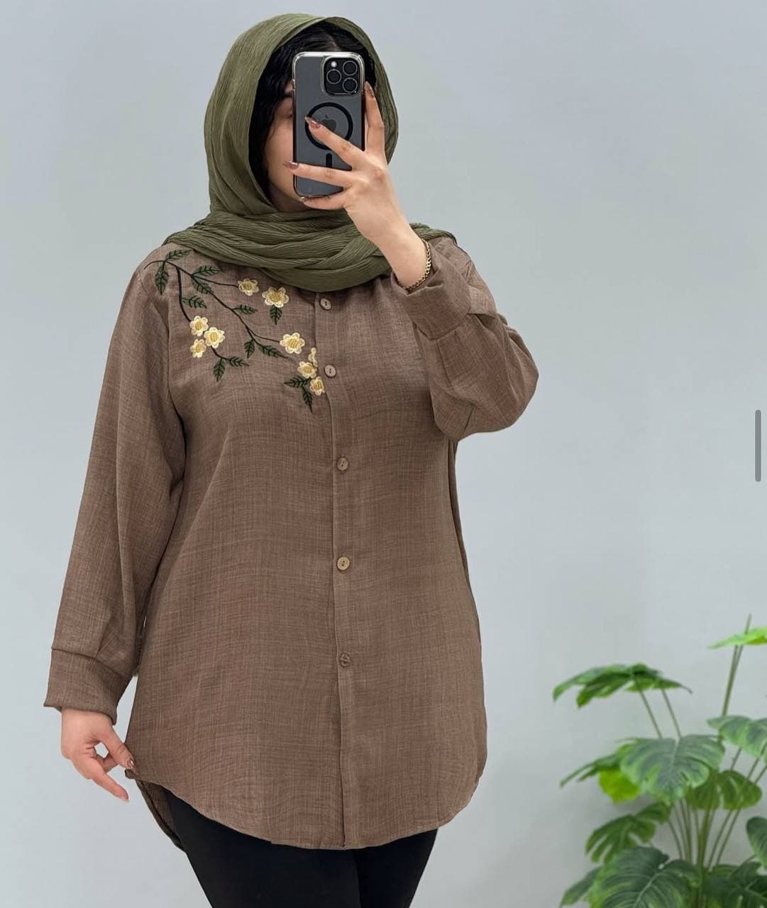 مانتو گلدوزی نخی تابستانی کد te88582