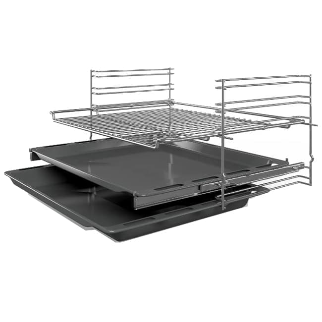 فر توکار 66 لیتر 3300 وات سری 4 بوش bosch HBF534ES0Q — تصویر ۶