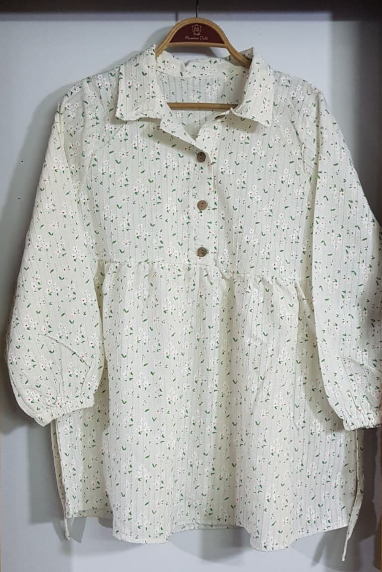 شومیز عروسکی بهار کد te84458 — تصویر ۹