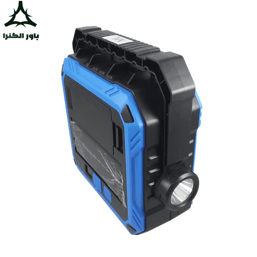 پروژکتور شارژی خورشیدی HelloCloud HC-778D | دارای جعبه ابزار — تصویر ۵