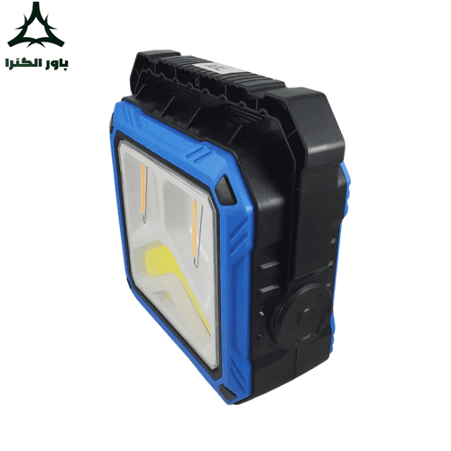 پروژکتور شارژی خورشیدی HelloCloud HC-778D | دارای جعبه ابزار — تصویر ۴