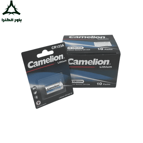 باتری لیتیومی CR123A 3V کملیون Camelion | بسته 10 کارتی