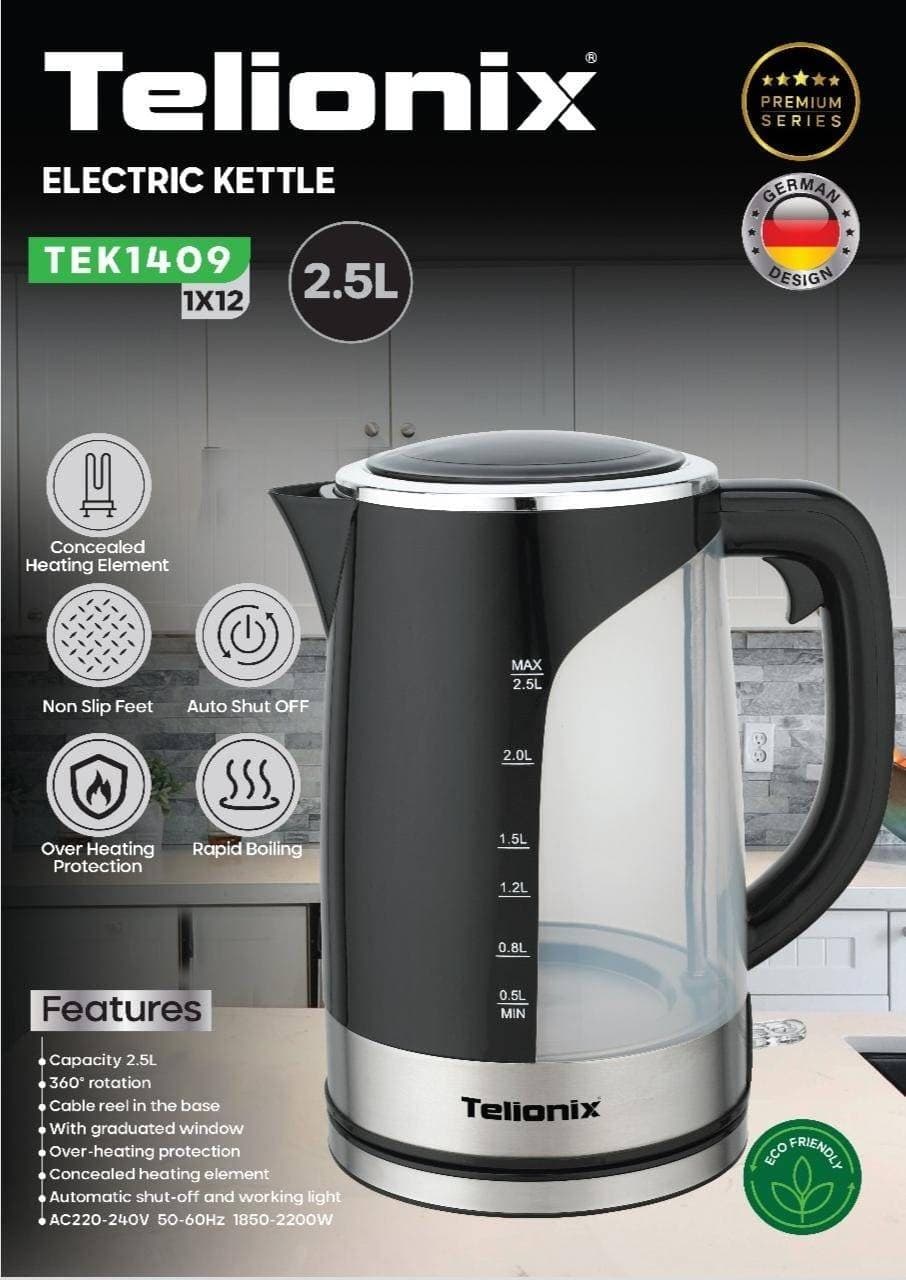 کتری برقی تلیونیکس مدل TEK1409 — تصویر ۳