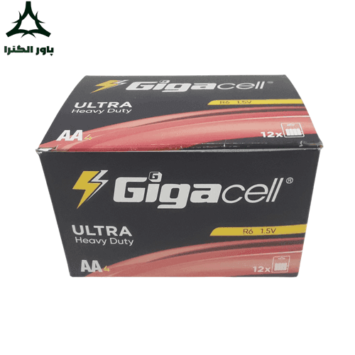 باتری قلمی 1.5 ولت گیگاسل Gigacell | بسته 12 کارتی | 48 عددی — تصویر ۶