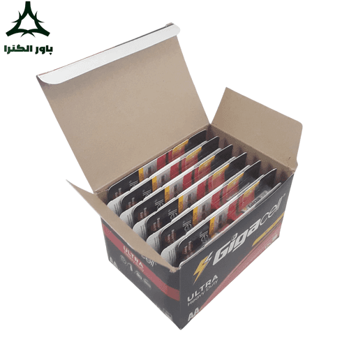 باتری قلمی 1.5 ولت گیگاسل Gigacell | بسته 12 کارتی | 48 عددی — تصویر ۴
