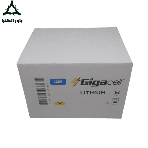 باتری لیتیومی 6V 2CR5 گیگاسل Gigacell — تصویر ۹