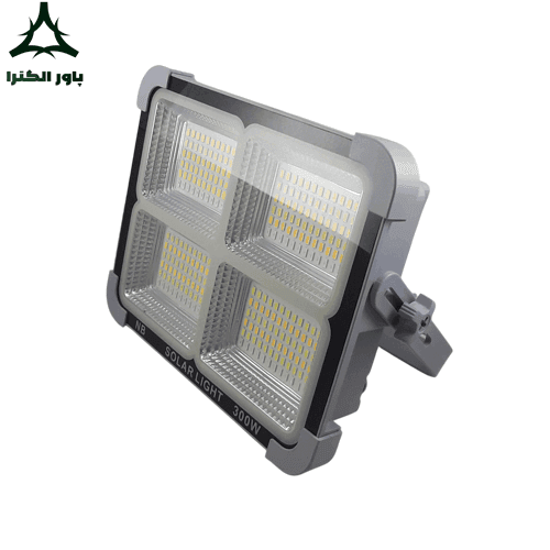 پروژکتور شارژی 300 وات خورشیدی — تصویر ۷