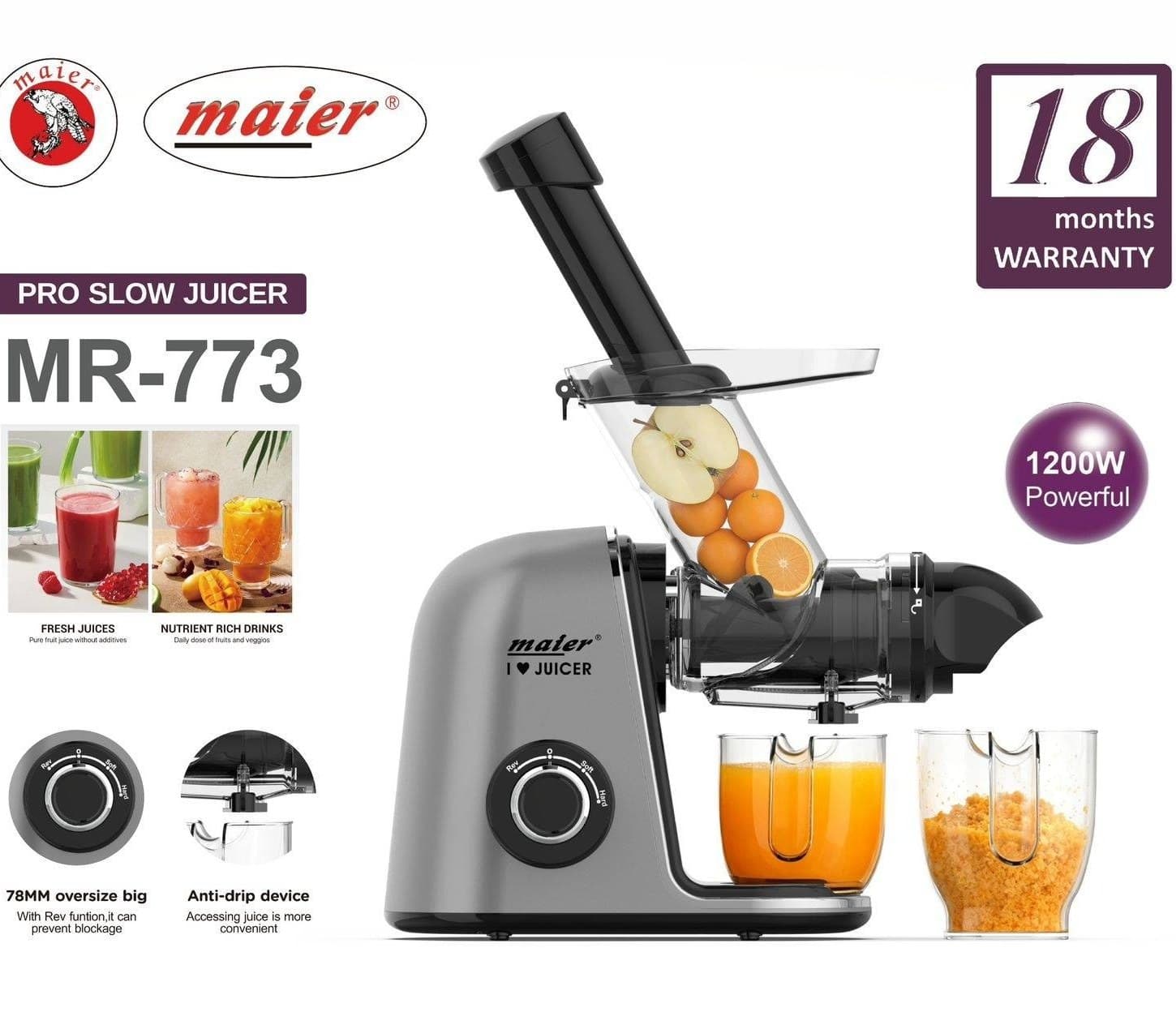 آبمیوه گیری مایر مدل MR-773