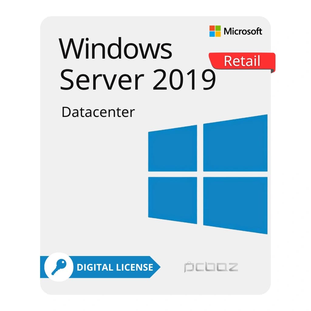 لایسنس ویندوز سرور 2019 دیتاسنتر Retail — تصویر ۲