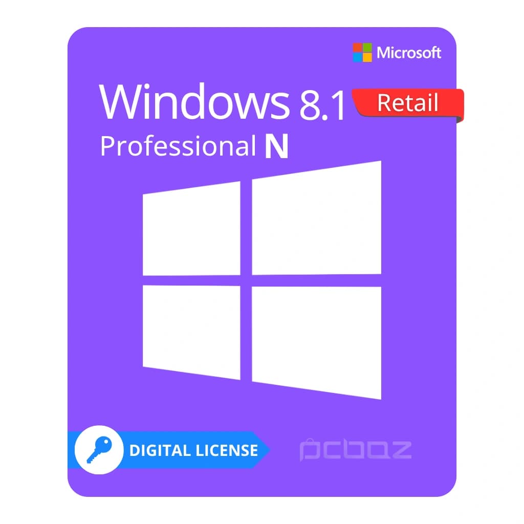 لایسنس ویندوز 8.1 پرو ان Retail — تصویر ۴