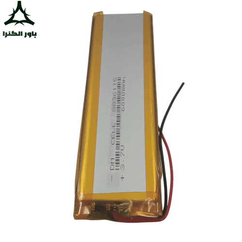 باتری لیتیوم پلیمر DM CELL 3.7V 6000mAh 8836115 — تصویر ۴