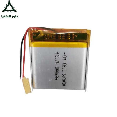 باتری لیتیوم پلیمرDM CELL 3.7V 800mAh 603030