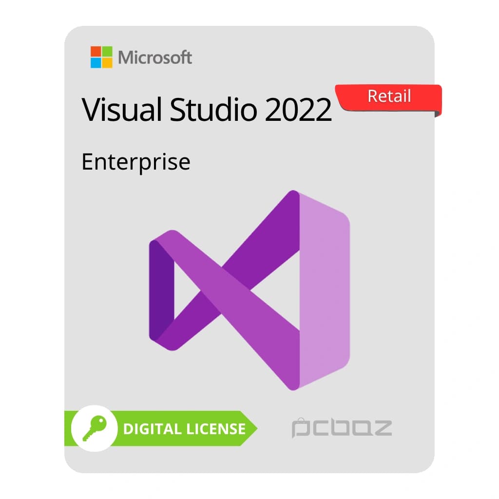 لایسنس ویژوال استودیو اینترپرایز 2022 Retail