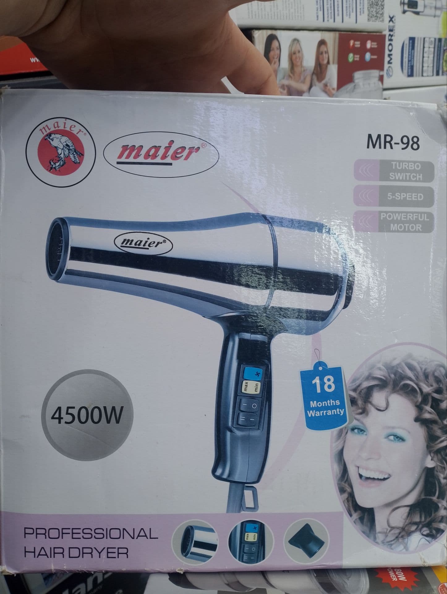 سشوار حرفه‌ای مایر (Maier) مدل MR-98