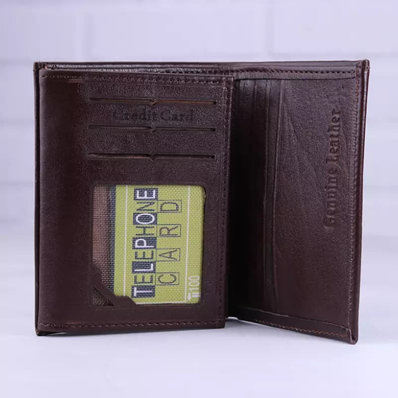 کیف پول جیبی چرم مردانه مونت بلانک کد 306 — تصویر ۵