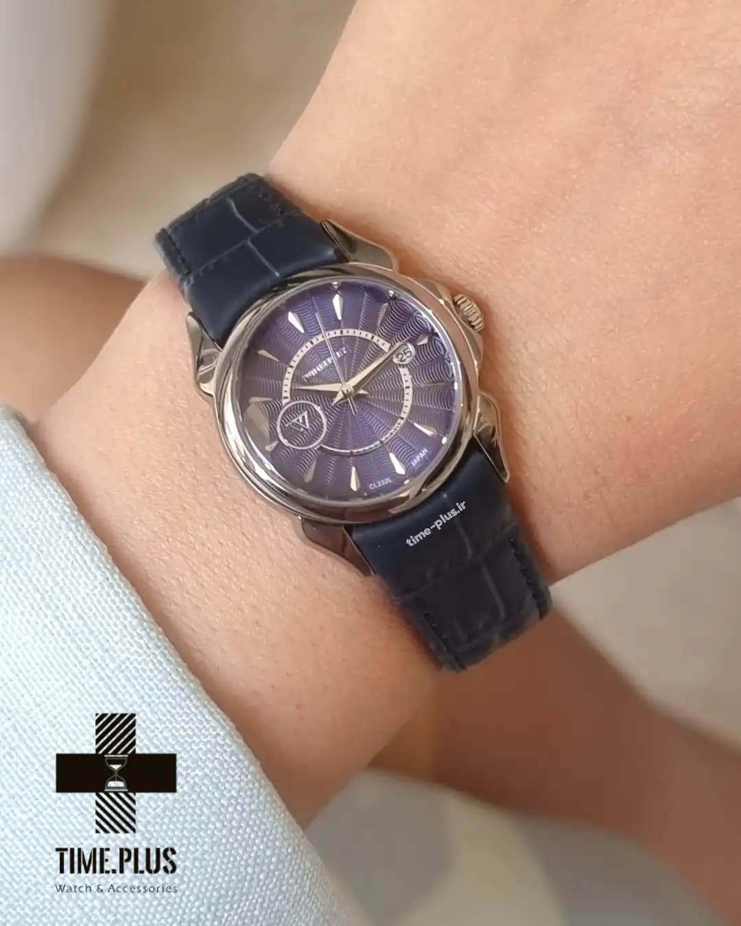ساعت مچی ویمبرلی زنانه بند چرم مشکی صفحه زرد WB-CL232L-R — تصویر ۱۱