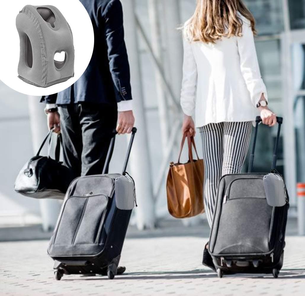 بالشت مسافرتی مدل Inflatable Travel Pillow — تصویر ۷