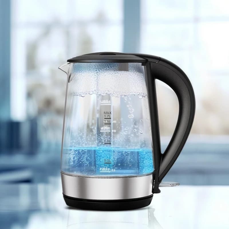 کتری برقی لپرسو مدل LePresso 360 Transparent Quick-Boil Glass Kettle LPRGKTBK — تصویر ۱۰