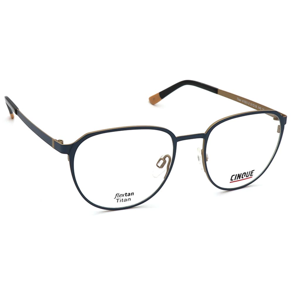 عینک طبی مردانه تیتانیوم برند CINQUE کد 2-41001 — تصویر ۳