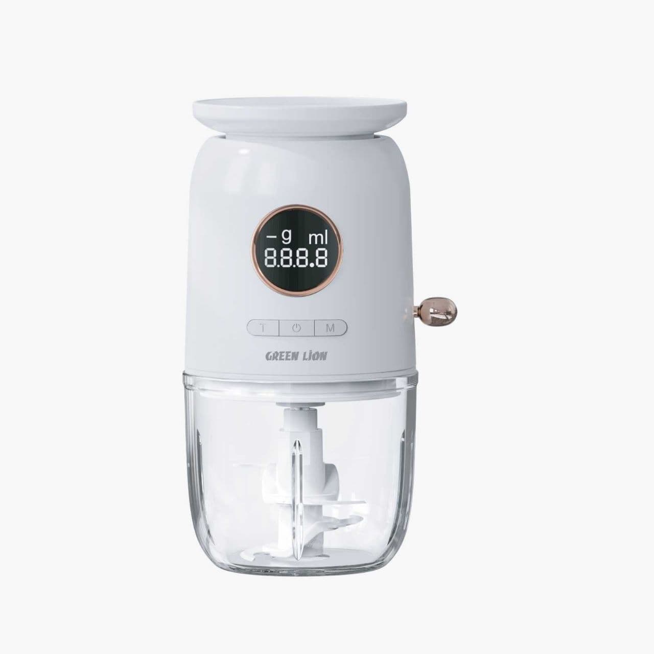 خردکن و ترازو بی سیم مواد غذایی گرین لاین مدل Green lion WIRELESS WEIGHING FOOD CHOPPER GL-600 GNWLFDCHOP — تصویر ۳